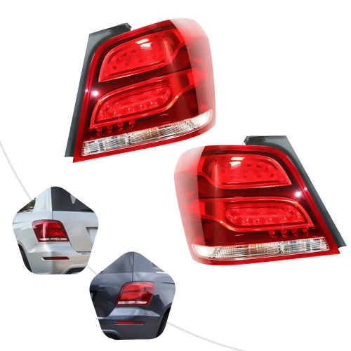 For 2013-2015 mercedes benz glk250 glk350 pair tail lights rear lamps assy rh&amp;lh
