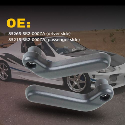 Top Roof Lock Handles Inner For 1994-1997 Honda Civic Del Sol Driver + Passenger, US $14.99, image 11