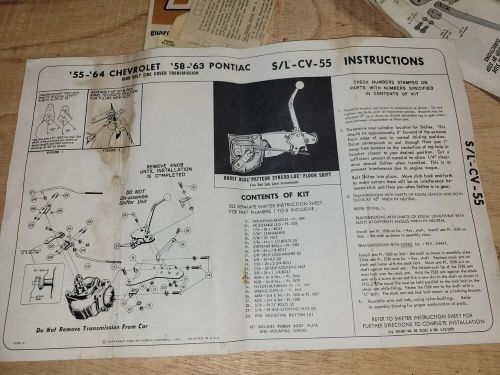 HURST 3 SPEED SHIFTER/ 53-64 Chevy, 58-63 Pontiac #290681, 1955, 1956, 1957, US $225.00, image 8
