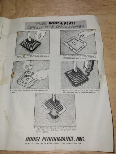 HURST 3 SPEED SHIFTER/ 53-64 Chevy, 58-63 Pontiac #290681, 1955, 1956, 1957, US $225.00, image 11