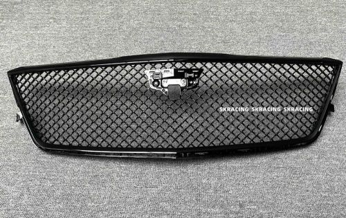Gloss Black Front Bumper Mesh Grille+Center Frame Trim Fits 2019-20 Cadillac CT6, US $299.00, image 11