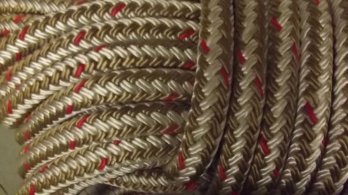 New 5/8" x 62' double braid nylon rope, anchor line, dock line, boat rope