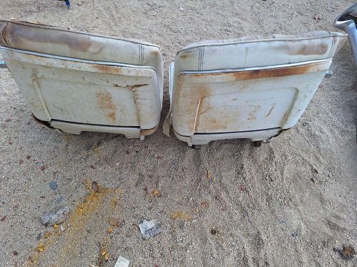 1967 CHEVROLET IMPALA SS CONV BUCKET SEATS METAL BACK & SIDE SKIRTS, US $1,475.00, image 8