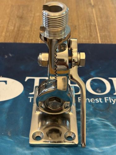 D. Lilly Marine 4 Position Ratchet Antenna Mount Stainless, US $40.00, image 3