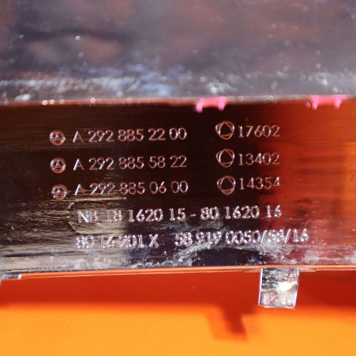 MERCEDES BENZ GLS550 CENTER COVER LIP FRONT 2016 2017 2018 2019 A2928852200 GLE, US $189.00, image 4