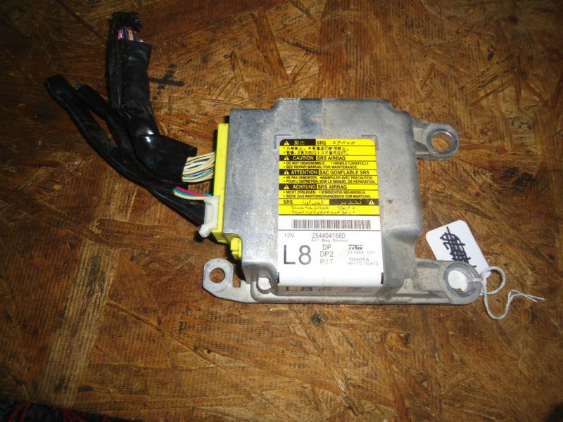 Supplemental restraint air bag control module toyota models 2000-2005 14073