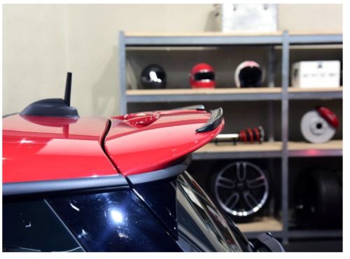 Bright Black Rear Roof Spoiler Lip Wing Trim Fins For MINI F56 F55 S-JCW 2014-up, US $20.99, image 2