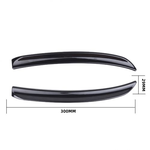 Bright Black Rear Roof Spoiler Lip Wing Trim Fins For MINI F56 F55 S-JCW 2014-up, US $20.99, image 5