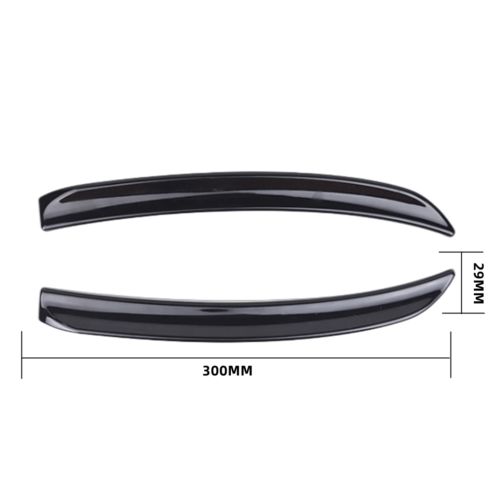 Bright Black Rear Roof Spoiler Lip Wing Trim Fins For MINI F56 F55 S-JCW 2014-up, US $20.99, image 12