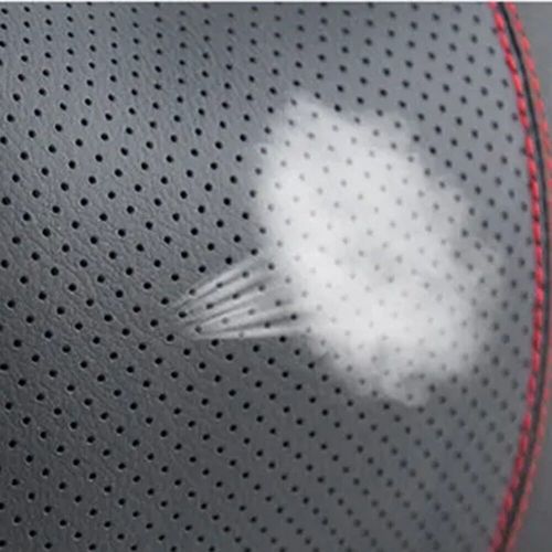 Breathable Car Neck Pillows Headrest with Perforated Cortex Skin Black, US $18.50, image 12