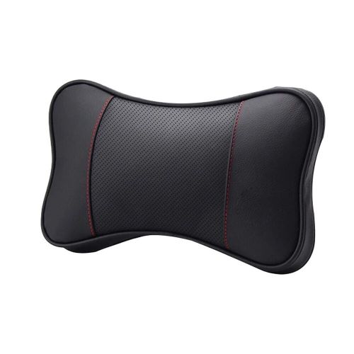 Breathable Car Neck Pillows Headrest with Perforated Cortex Skin Black, US $18.50, image 15