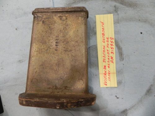 Evinrude Johnson Outboard Inner Exhaust Extension P# 315958 1970-1982 50/55/60, US $15.00, image 3
