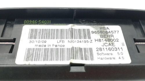 9658084577 HEATING CONTROL / AIR CONDITIONING FOR CITROËN C4 BERLINA CO 2253070-, US $, image 3