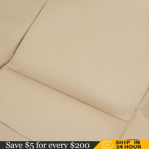 For 2000-2004 Toyota Tundra Sequoia Driver Passenger Leather Seat Cover Tan/Grey, US $74.40, image 8