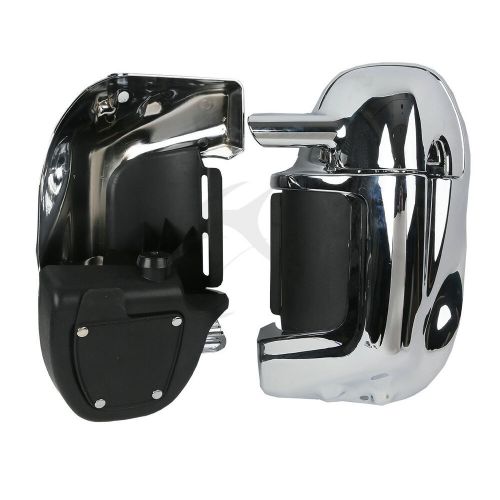 Chrome Lower Vented Leg Fairings Fit For Harley Touring Road Glide 1983-2013, US $109.99, image 3