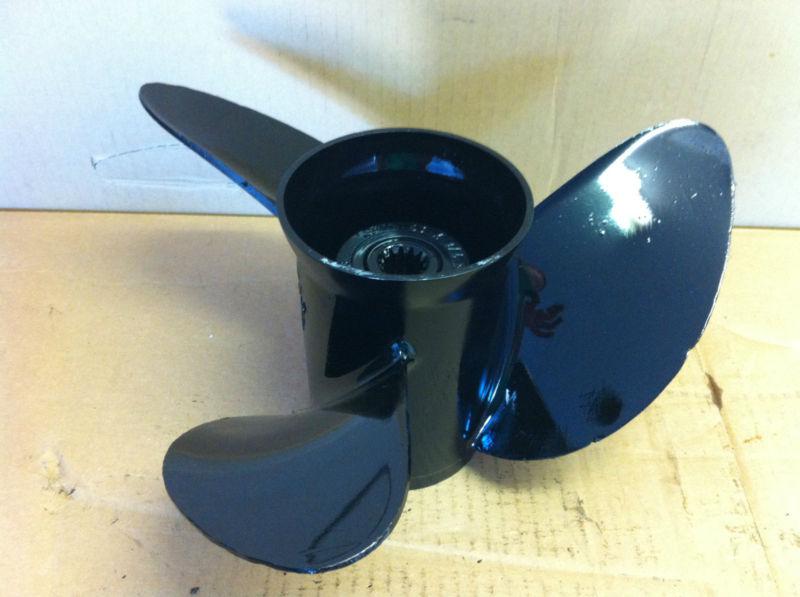 Clean USED JOHNSON or EVINRUDE Stainless SST PROPELLER 13 7/8 X 19 13 Spline, US $119.00, image 2