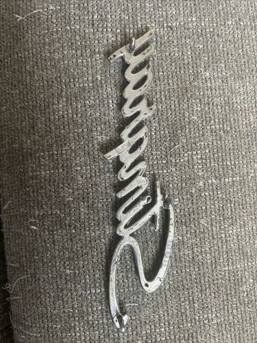 GM Corvette 1969-1976 Stingray Chrome Metal Script Emblem (old stock) **, US $35.00, image 4