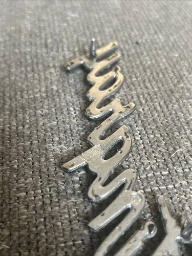 GM Corvette 1969-1976 Stingray Chrome Metal Script Emblem (old stock) **, US $35.00, image 7