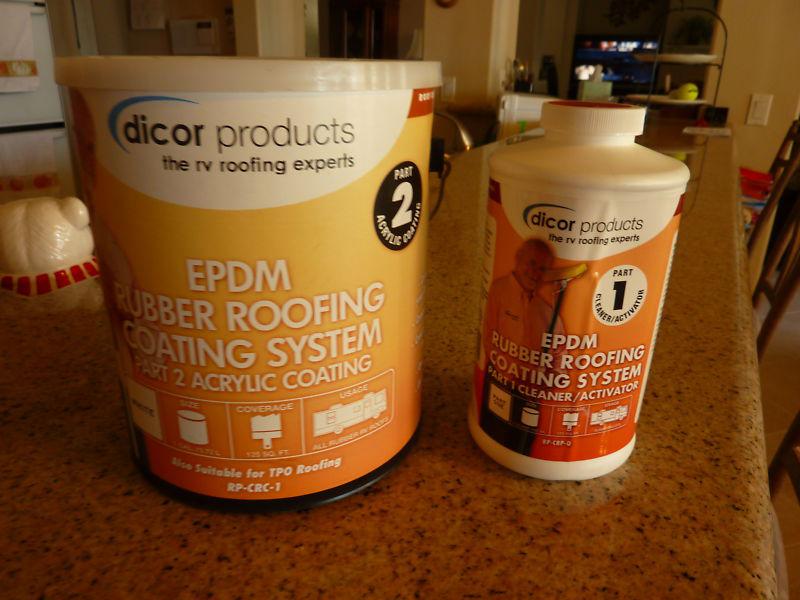 Dicor products rubber roofing coating system part 1 & 2