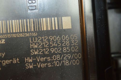 2011 W212 MERCEDES E63 AMG REAR SIGNAL ACQUISITION FUSE RELAY BOX 2129060605, US $79.00, image 7