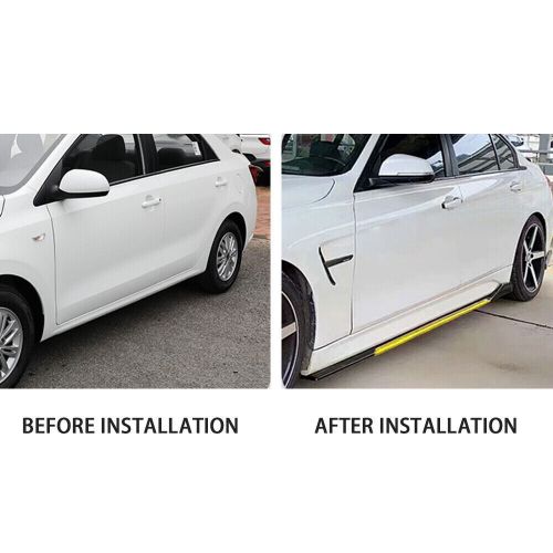 For Chevrolet Camaro Front Bumper Lip 86" Side Skirt Rear Bumper Lip Yellow, US $140.00, image 3