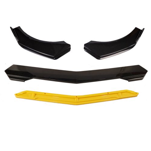 For Chevrolet Camaro Front Bumper Lip 86" Side Skirt Rear Bumper Lip Yellow, US $140.00, image 13