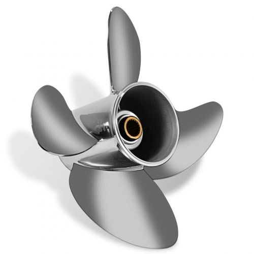 14 x 21 Stainless Steel Outboard Boat Prop for Mercury 135-300HP 15 Spline,RH, US $393.89, image 2