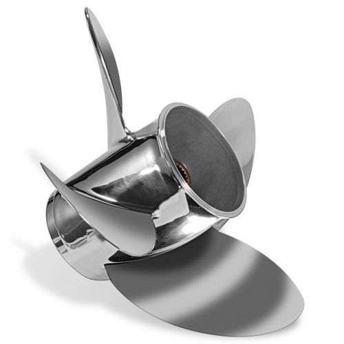 14 x 21 Stainless Steel Outboard Boat Prop for Mercury 135-300HP 15 Spline,RH, US $393.89, image 3