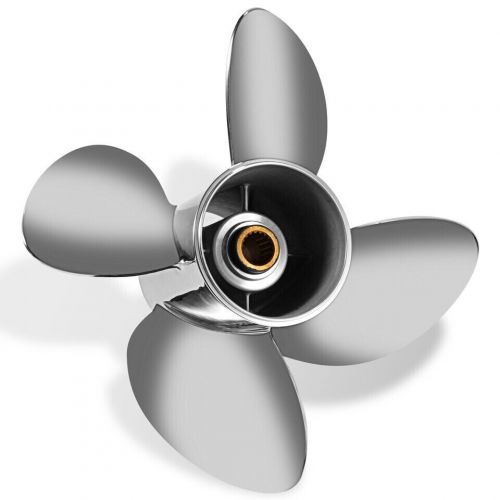 14 x 21 Stainless Steel Outboard Boat Prop for Mercury 135-300HP 15 Spline,RH, US $393.89, image 5