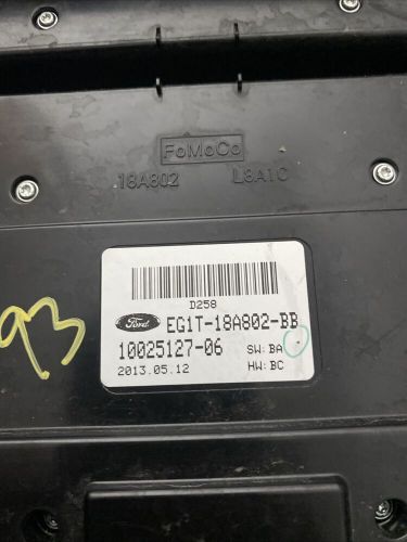 2013-2016 Ford Taurus Dash Radio Face Ac Climate Control Panel DG1T-18A802-BB, US $110.00, image 7