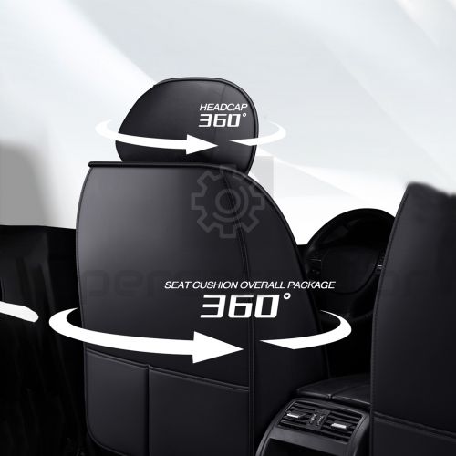 Full Set 5-seat Covers Leather Pad Front Rear Red Cushion For Mercedes-benz Car, US $75.99, image 9