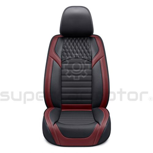 Full Set 5-seat Covers Leather Pad Front Rear Red Cushion For Mercedes-benz Car, US $75.99, image 11