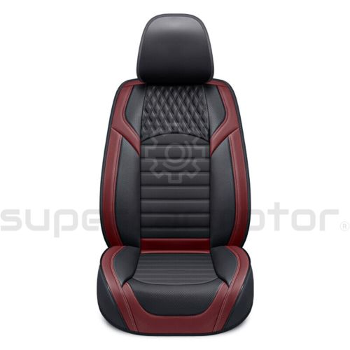 Full Set 5-seat Covers Leather Pad Front Rear Red Cushion For Mercedes-benz Car, US $75.99, image 23