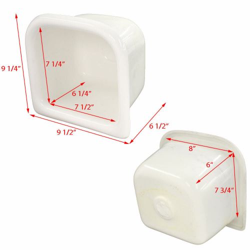 Sea Ray Boat Storage Bin 1800721 | White Plastic, US $45.25, image 3