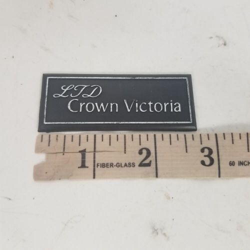 1983 1984 1985 1986 1987 Ford LTD Crown Victoria Dash Emblem, US $69.99, image 3
