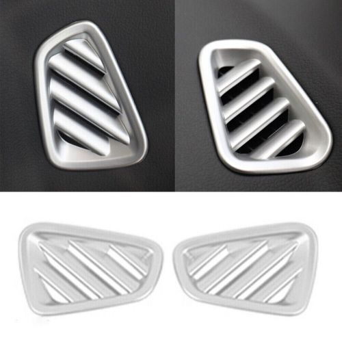 Car dashboard air outlet vent cover trim for hyundai tucson 19-2020 matte silver