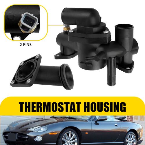 Water Outlet & Thermostat Housing Sensor w/ for Jaguar XK8 37773 4.2L AJ89486, US $65.99, image 5