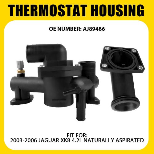 Water Outlet & Thermostat Housing Sensor w/ for Jaguar XK8 37773 4.2L AJ89486, US $65.99, image 6