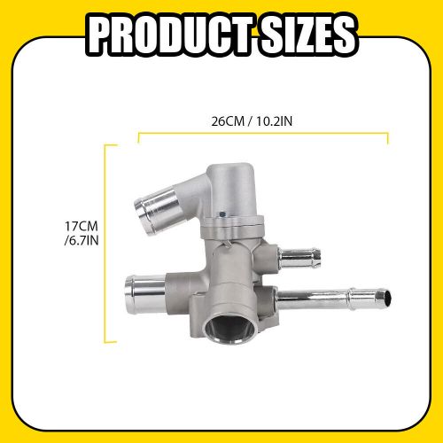 Water Outlet & Thermostat Housing Sensor w/ for Jaguar XK8 37773 4.2L AJ89486, US $65.99, image 11