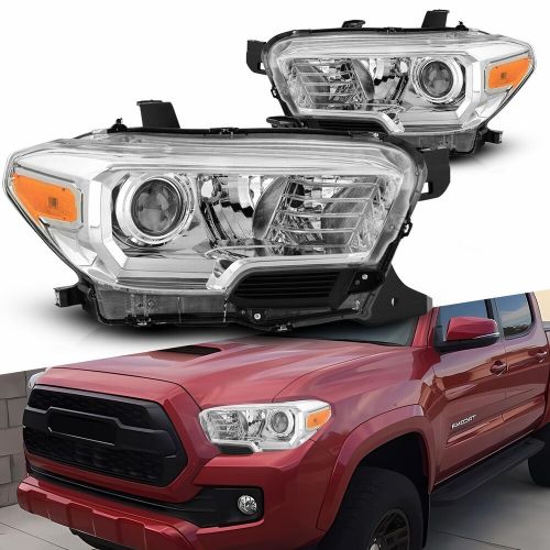 Projector Headlamps Headlight For 2016-22 Toyota Tacoma SR/SR5 w/o LED DRL, US $129.99, image 7