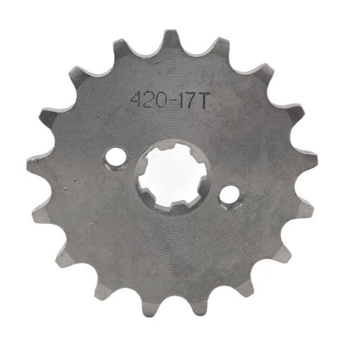 420 Chain 17 Tooth Front Sprocket for 50 70 90 110 125 140cc ATV Pit Dirt Bike-, US $, image 5