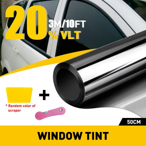 3M Uncut Tint Window Roll Film 20% 20" x 10ft Feet Car Home Office Glass VLT x 2, US $21.58, image 9