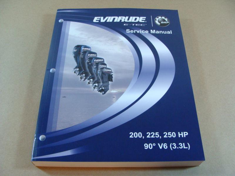 2008 evinrude sc e-tec 90 deg v6 200 225 250 hp 3.3l service manual p/n 5007531