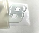 G3 boats 73405414 18 cc model white silver raised decal 3 1/4" x 1 9/16" marine
