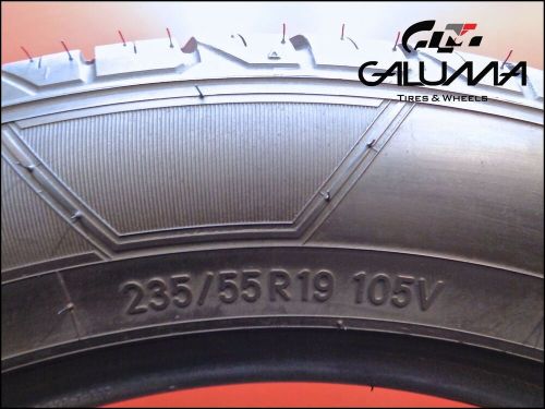 1 ONE TIRE High Tread Nitto 235/55/19 105V CrossTek All Season Audi Lexus #49649, US $110.00, image 2