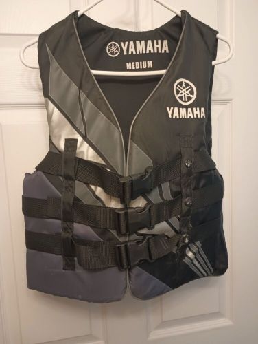 Yamaha 1713 SKI Life Vest Type III Medium Flotation Device 3 Buckle Closer, US $19.99, image 16
