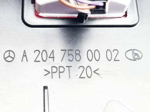 MERCEDES C CLASS W204 REAR TAILGATE BOOT LID TRIM PANEL COVER A2047580002 2012, US $, image 14