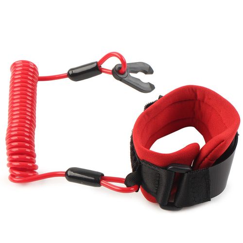 Boat Engine Emergency Stop Switch Safety Lanyard Cord FIT Yamaha Jet Ski Replace, US $8.67, image 2