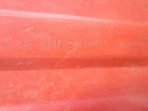 82 Honda ATC 200 E Big Red OEM Left Rear Fender 80150-958-682 1982-1984, US $225.00, image 5