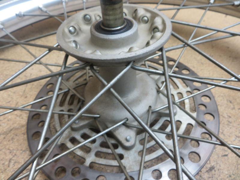 Purchase 1998 98 Suzuki RM125 RM 125 Front Wheel Rim Tire Rotor Axle
